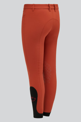 Girls Color Grip Breeches Red Cavalleria Toscana Girls Color Grip Breeches Red Cavalleria Toscana