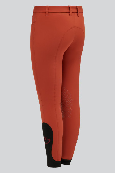 Girls Color Grip Breeches Red Cavalleria Toscana Girls Color Grip Breeches Red Cavalleria Toscana