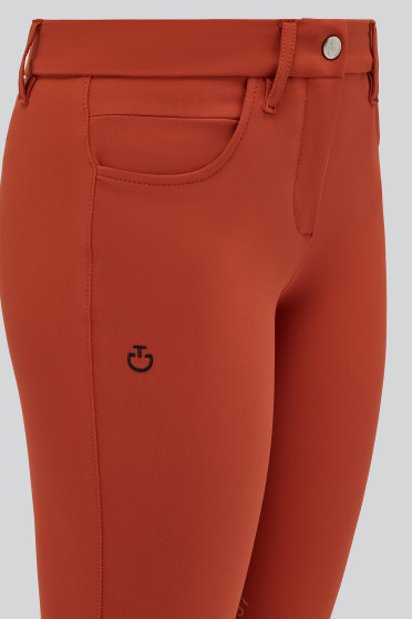 Girls Color Grip Breeches Red Cavalleria Toscana Girls Color Grip Breeches Red Cavalleria Toscana