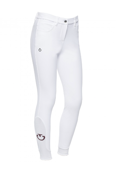 Girls Color Grip Breeches Cavalleria Toscana | Wit Girls Color Grip Breeches Cavalleria Toscana | Wit