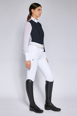 Cavalleria Toscana Dames Wedstrijdshirt L/S Polka Dot - Ridershouse.com Cavalleria Toscana Dames Wedstrijdshirt L/S Polka Dot - Ridershouse.com