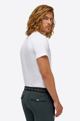 RG Italy Heren Stripe Bar Katoenen T-Shirt - kleur wit - Ridershouse.com RG Italy Heren Stripe Bar Katoenen T-Shirt - kleur wit - Ridershouse.com