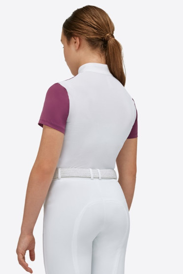 RG Italy Meisjes Jersey S/S Wedstrijdshirt - Aubergine - Ridershouse.com RG Italy Meisjes Jersey S/S Wedstrijdshirt - Aubergine - Ridershouse.com