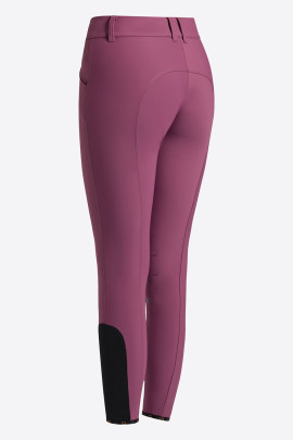 RG Italy Women's High Waist Knee Grip Riding Breeches - eggplant - Ridershouse RG Italy Women's High Waist Knee Grip Riding Breeches - eggplant - Ridershouse