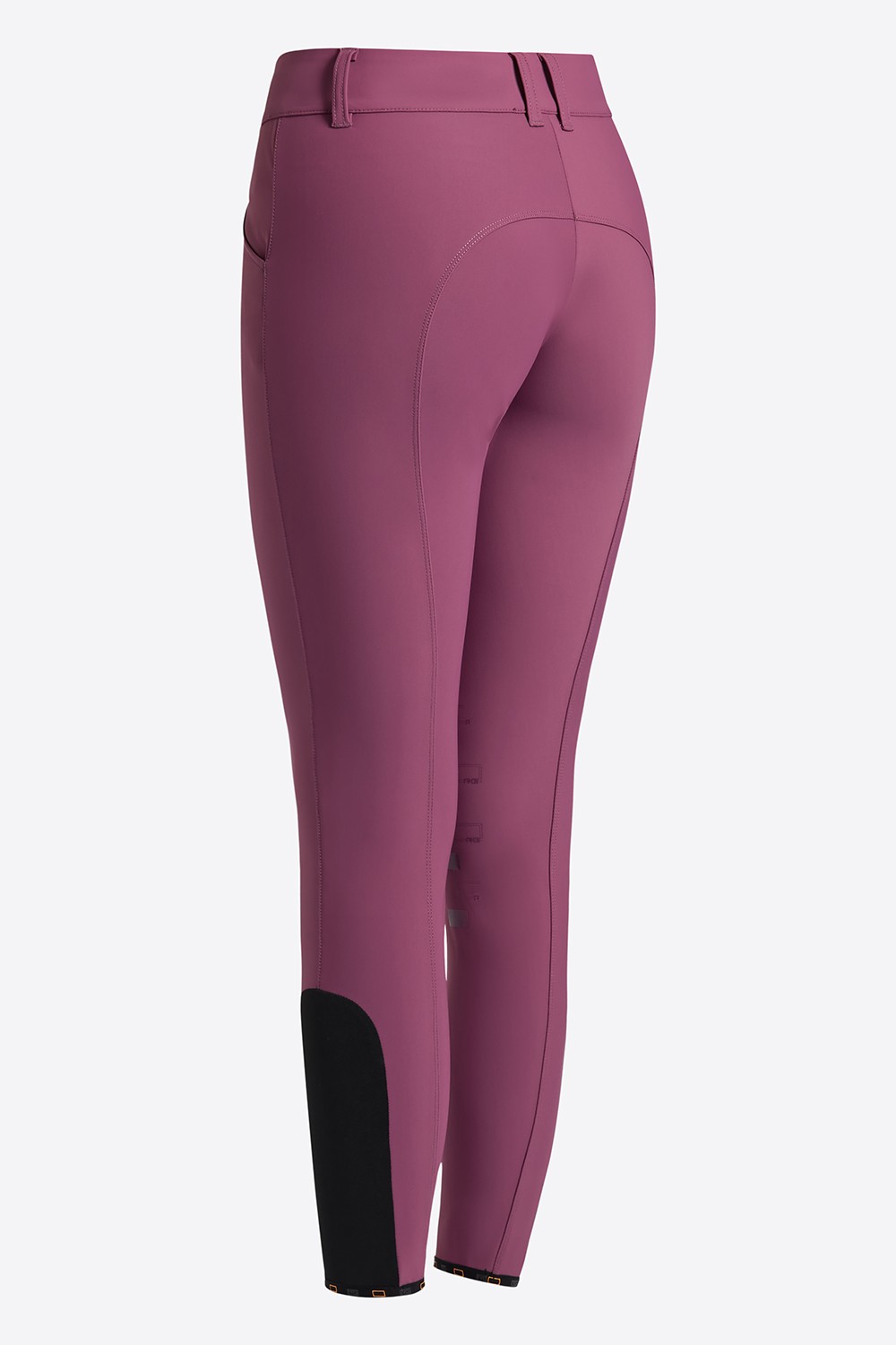 RG Italy Dames High Waist Knie Grip Rijbroek - aubergine - Ridershouse.com RG Italy Dames High Waist Knie Grip Rijbroek - aubergine - Ridershouse.com