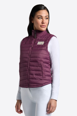 RG Italy Women's Bodywarmer - Eggplant - Ridershouse.com - Spring/Summer 2024