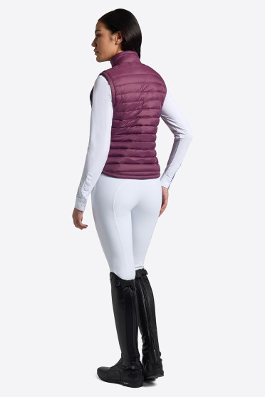 RG Italy Dames Bodywarmer - Aubergine - Ridershouse.com - Spring / Summer 2024