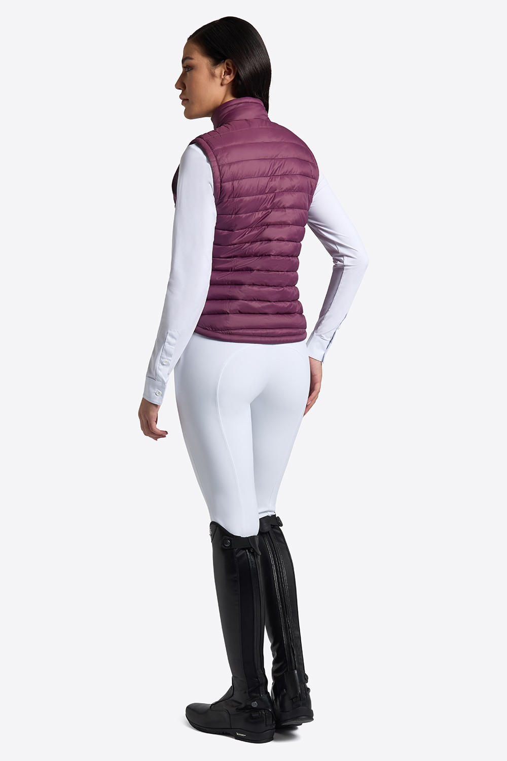 RG Italy Dames Bodywarmer - Aubergine - Ridershouse.com - Spring / Summer 2024