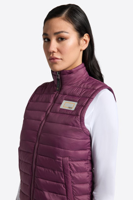 RG Italy Dames Bodywarmer - Aubergine - Ridershouse.com - Spring / Summer 2024