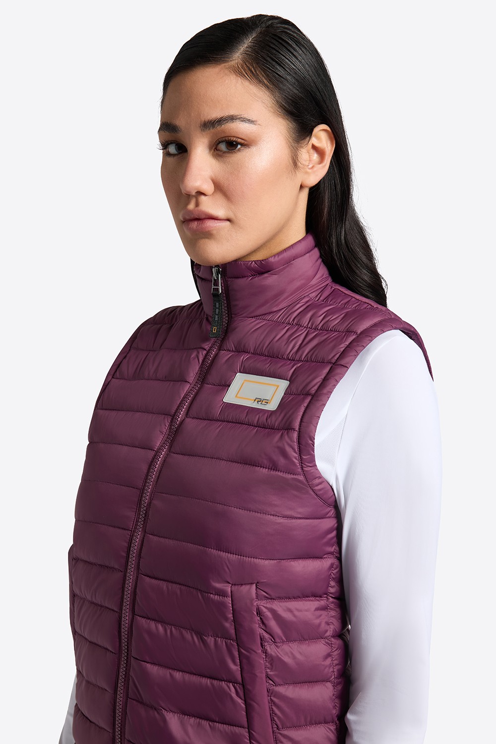 RG Italy Women's Bodywarmer - Eggplant - Ridershouse.com - Spring/Summer 2024 RG Italy Women's Bodywarmer - Eggplant - Ridershouse.com - Spring/Summer 2024