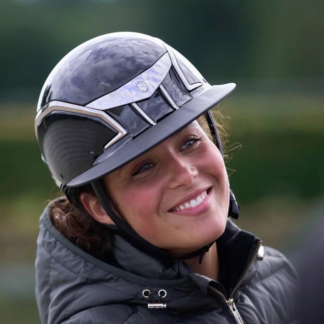 Samshield Helmet XJ Miss Black 25 Swarovski