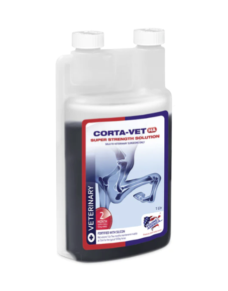 Equine America - Corta-Vet HA Super Strength Solution 1L - Ridershouse.com Equine America - Corta-Vet HA Super Strength Solution 1L - Ridershouse.com