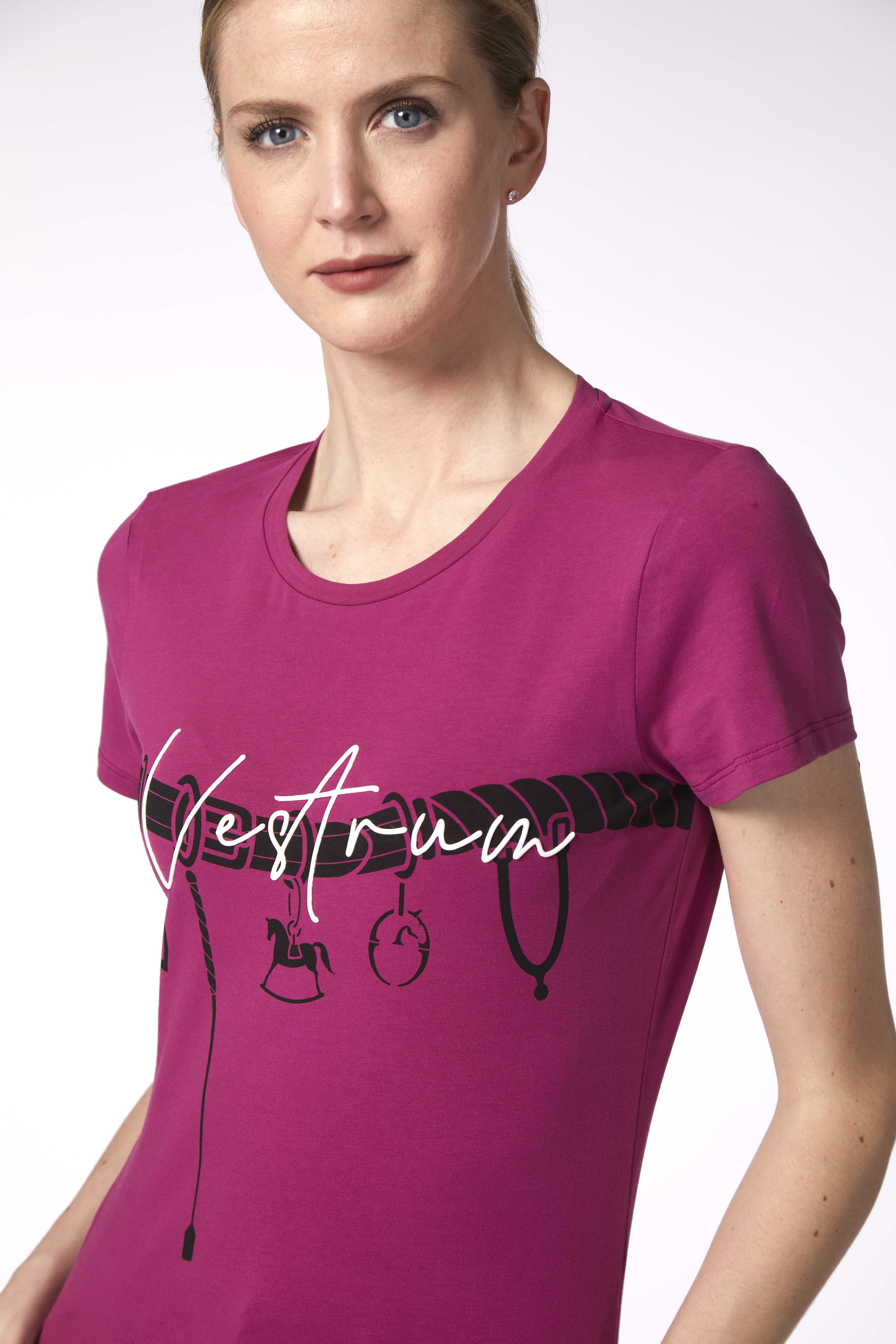 Vestrum Dames Dominica S/S T-Shirt - Cyclamen Summer 24 - Ridershouse.com Vestrum Dames Dominica S/S T-Shirt - Cyclamen Summer 24 - Ridershouse.com