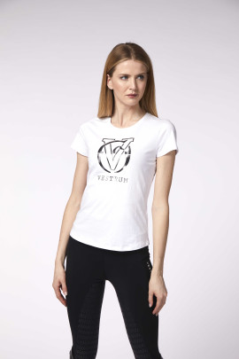 Vestrum Dames Ibiza S/S T-Shirt - Optical White Summer 24 - Ridershouse.com
