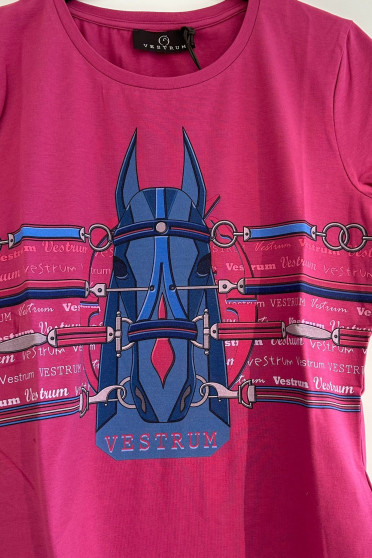 Vestrum Dames Santorini S/S T-Shirt - Cyclamen SS 24 - Ridershouse.com Vestrum Dames Santorini S/S T-Shirt - Cyclamen SS 24 - Ridershouse.com