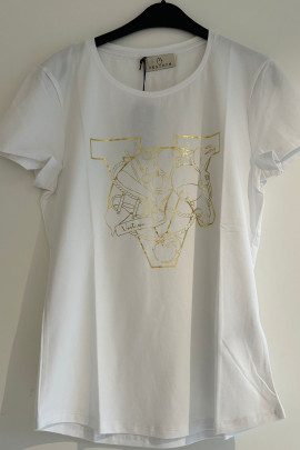 Vestrum Dames Santa Lucia S/S T-Shirt - Optical White SS 24 - Ridershouse.com