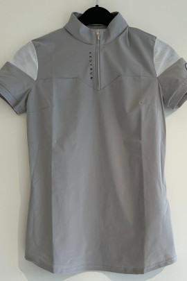 Vestrum Dames Itaca Training S/S Top Half Zip - Light Grey - Ridershouse.com