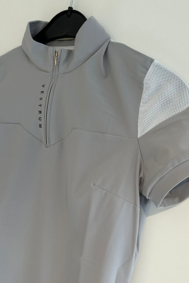 Vestrum Women's Itaca Training S/S Top Half Zip - Light Grey - Ridershouse.com Vestrum Women's Itaca Training S/S Top Half Zip - Light Grey - Ridershouse.com