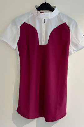 Vestrum Dames Selandia S/S Wedstrijdshirt Cyclamen - Ridershouse.com