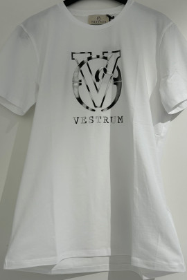 Vestrum Heren Lobos S/S T-Shirt - kleur Optical White SS24 - Ridershouse.com