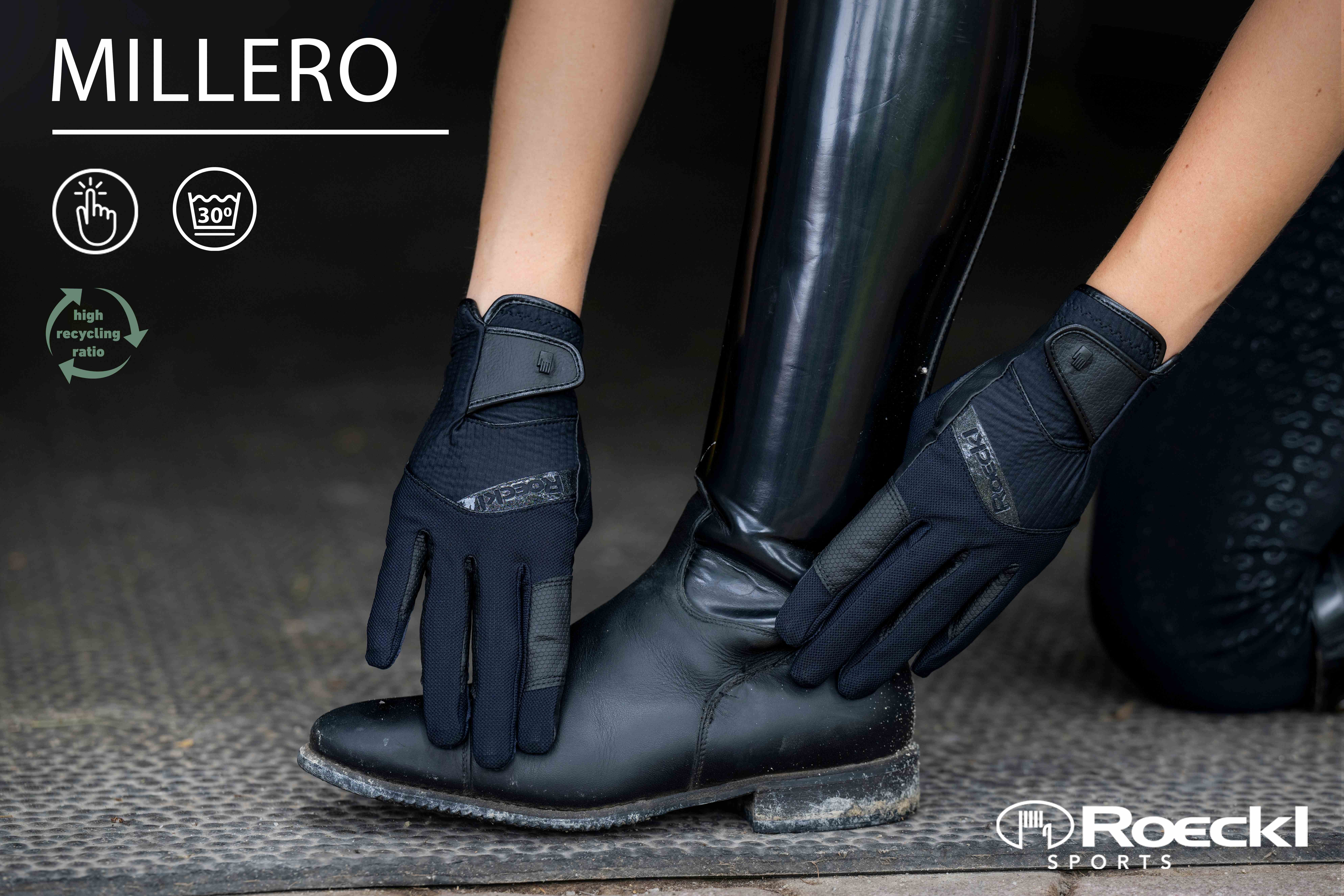 Roeckl Grip Handschoen Zwart, Heerlijke comfortabele handschoenen voor optimaal grip Roeckl Grip Handschoen Zwart, Heerlijke comfortabele handschoenen voor optimaal grip