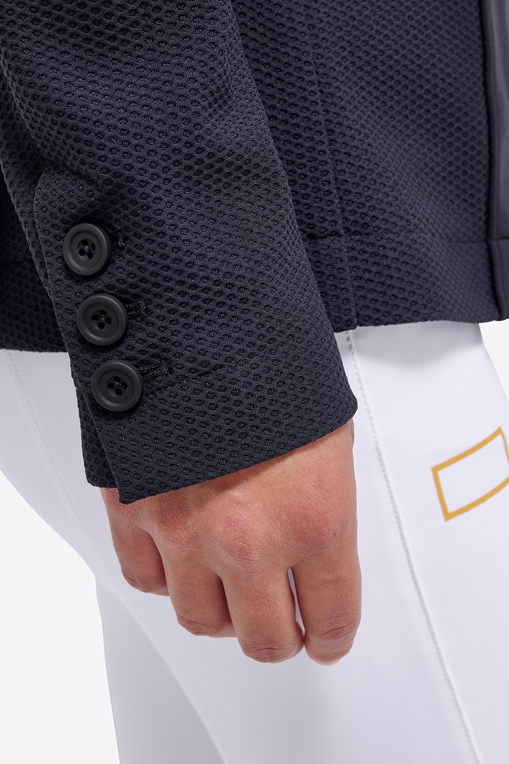 RG Italy Dames Jersey And Mesh Riding Jacket - Navy Blue - Ridershouse.com RG Italy Dames Jersey And Mesh Riding Jacket - Navy Blue - Ridershouse.com
