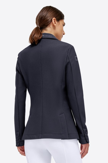 RG Italy Dames Jersey And Mesh Riding Jacket - Navy Blue - Ridershouse.com RG Italy Dames Jersey And Mesh Riding Jacket - Navy Blue - Ridershouse.com