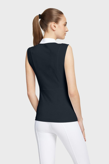 Samshield Dames Wedstrijd Shirt Jasmine Mouwloos - Navy Blue - Ridershouse.com Samshield Dames Wedstrijd Shirt Jasmine Mouwloos - Navy Blue - Ridershouse.com