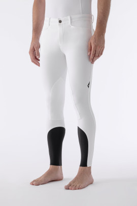 Equiline Mannen Rijbroek Grafton met stoffen zitvlak - normal waist - Ridershouse