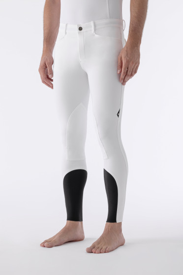 Equiline Mannen Rijbroek Grafton met stoffen zitvlak - normal waist - Ridershouse Equiline Mannen Rijbroek Grafton met stoffen zitvlak - normal waist - Ridershouse