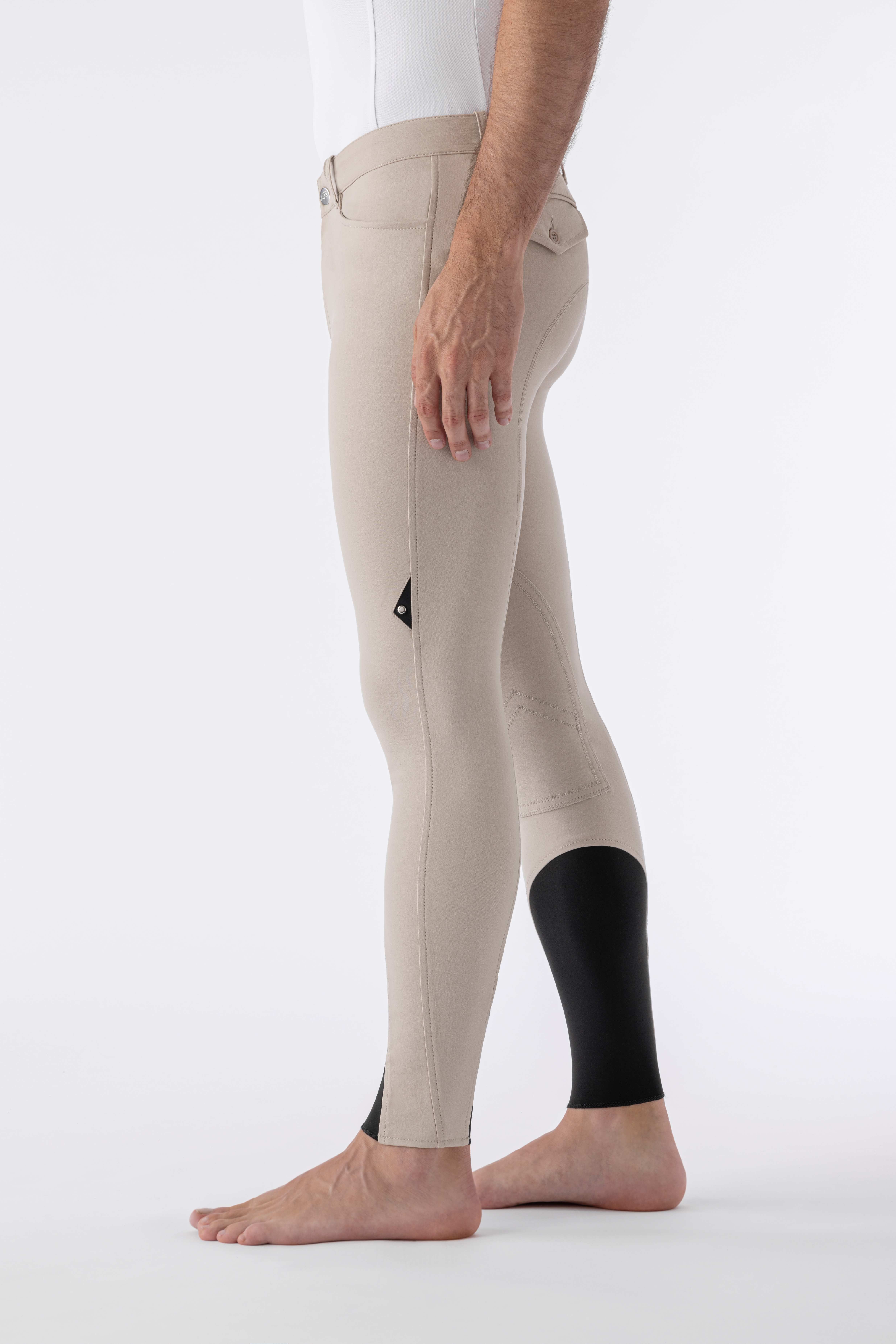 Equiline Mannen Rijbroek Grafton met stoffen zitvlak - normal waist - Ridershouse Equiline Mannen Rijbroek Grafton met stoffen zitvlak - normal waist - Ridershouse