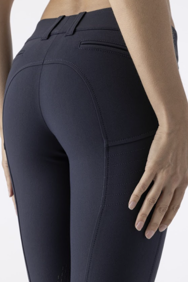 Equiline Dames Rijbroek X-Shape Kniegrip Push-Up - met inzetstuk op de heup Equiline Dames Rijbroek X-Shape Kniegrip Push-Up - met inzetstuk op de heup