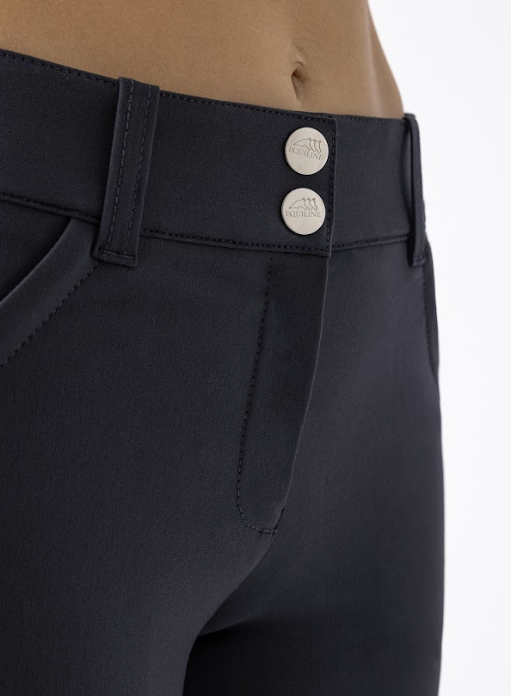 Equiline Women's Riding Breeches X-Shape Knee Grip Push-Up - with insert in the hip area Equiline Women's Riding Breeches X-Shape Knee Grip Push-Up - with insert in the hip area