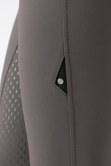 Equiline Dames Rijbroek Cedar X-Grip Full Grip Zip Pocket - luxueuze katoenen stof Equiline Dames Rijbroek Cedar X-Grip Full Grip Zip Pocket - luxueuze katoenen stof