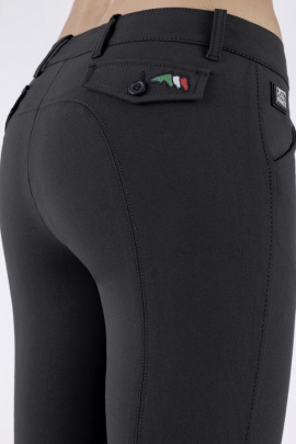 Equiline Dames Rijbroek Boston Patch En Italiaanse Vlag Logo - Ridershouse Equiline Dames Rijbroek Boston Patch En Italiaanse Vlag Logo - Ridershouse