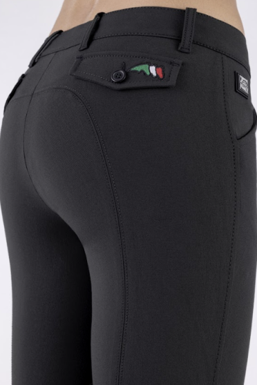 Equiline Dames Rijbroek Boston Patch En Italiaanse Vlag Logo - Ridershouse Equiline Dames Rijbroek Boston Patch En Italiaanse Vlag Logo - Ridershouse
