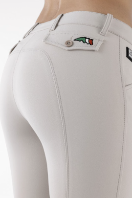 Equiline Dames Rijbroek Boston Patch En Italiaanse Vlag Logo - Ridershouse Equiline Dames Rijbroek Boston Patch En Italiaanse Vlag Logo - Ridershouse