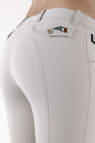Equiline Dames Rijbroek Boston Patch En Italiaanse Vlag Logo - Ridershouse Equiline Dames Rijbroek Boston Patch En Italiaanse Vlag Logo - Ridershouse