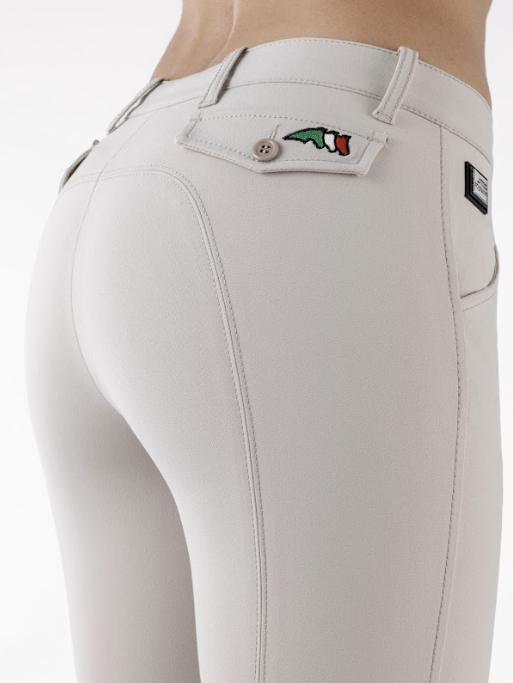 Equiline Dames Rijbroek Boston Patch En Italiaanse Vlag Logo - Ridershouse Equiline Dames Rijbroek Boston Patch En Italiaanse Vlag Logo - Ridershouse