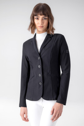 Equiline Women's Mesh Competition Jacket Cospec - Black - Ridershouse.com