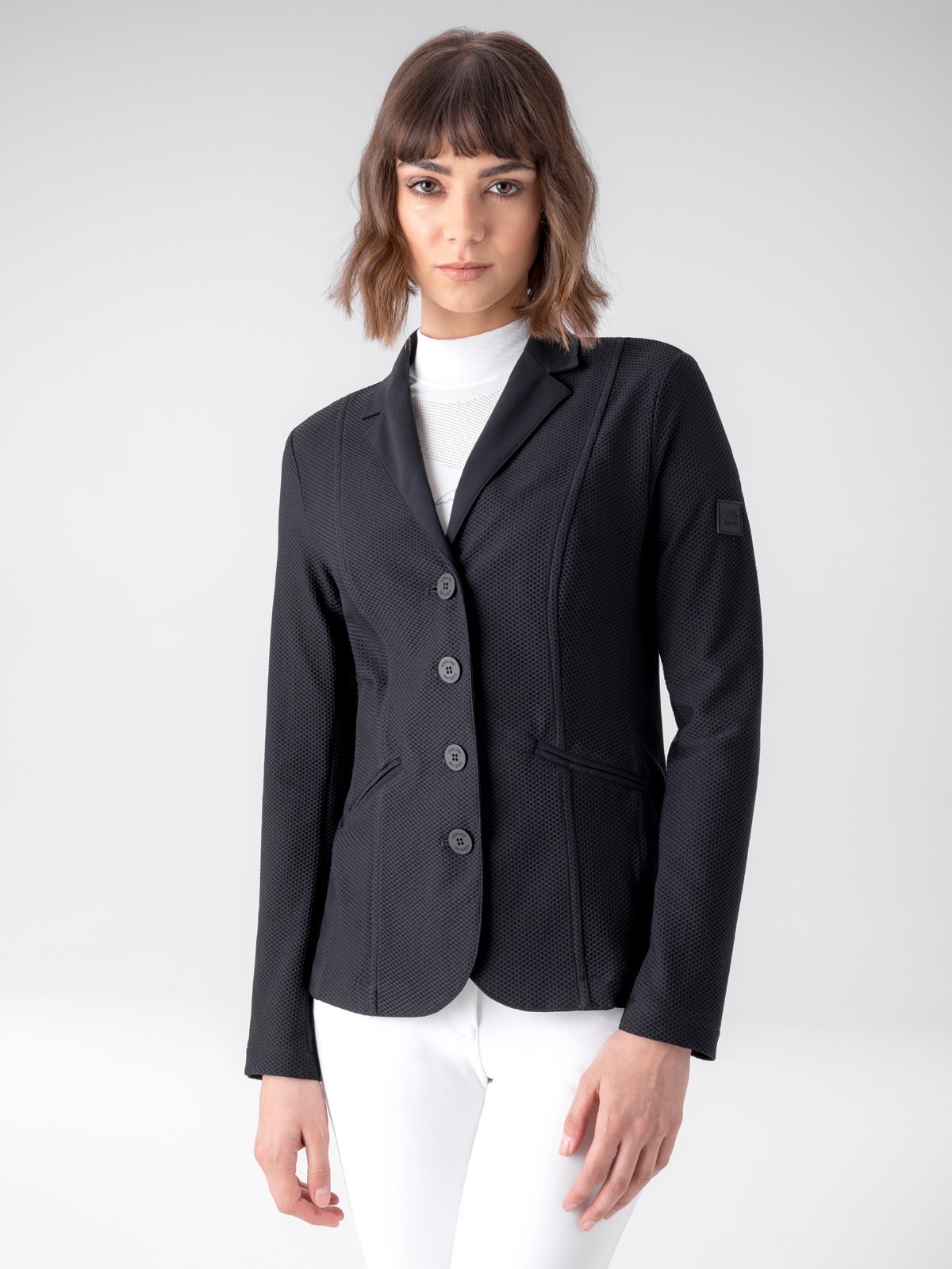 Equiline Dames Mesh Wedstrijd Jasje Cospec - Zwart - Ridershouse.com SS24 Equiline Dames Mesh Wedstrijd Jasje Cospec - Zwart - Ridershouse.com SS24