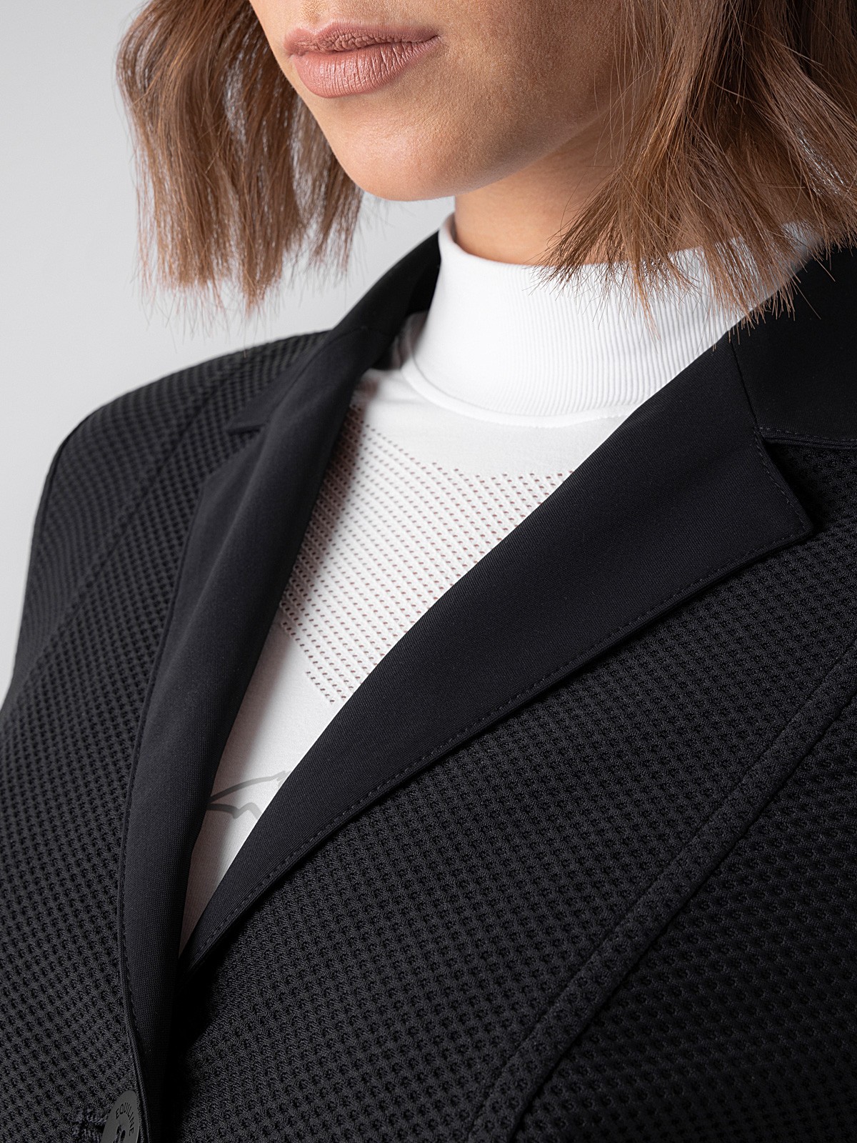 Equiline Dames Mesh Wedstrijd Jasje Cospec - Zwart - Ridershouse.com SS24 Equiline Dames Mesh Wedstrijd Jasje Cospec - Zwart - Ridershouse.com SS24