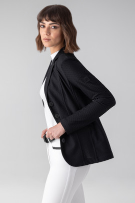 Equiline Dames Mesh Wedstrijd Jasje Cospec - Zwart - Ridershouse.com SS24 Equiline Dames Mesh Wedstrijd Jasje Cospec - Zwart - Ridershouse.com SS24