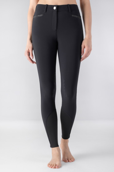 Equiline Glamour Dames Rijbroek knee Grip High Waist Gerzikh- Ridershouse Equiline Glamour Dames Rijbroek knee Grip High Waist Gerzikh- Ridershouse