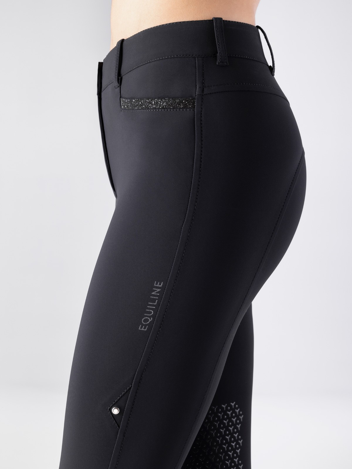Equiline Glamour Dames Rijbroek knee Grip High Waist Gerzikh- Ridershouse Equiline Glamour Dames Rijbroek knee Grip High Waist Gerzikh- Ridershouse
