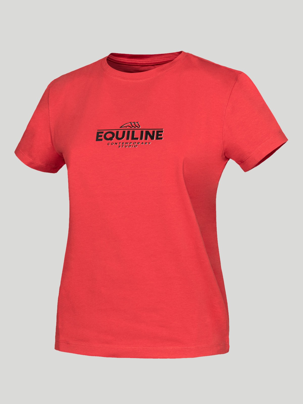 Equiline Dames Roundneck T-Shirt Cerpy - Molten Lava - Ridershouse.com Equiline Dames Roundneck T-Shirt Cerpy - Molten Lava - Ridershouse.com