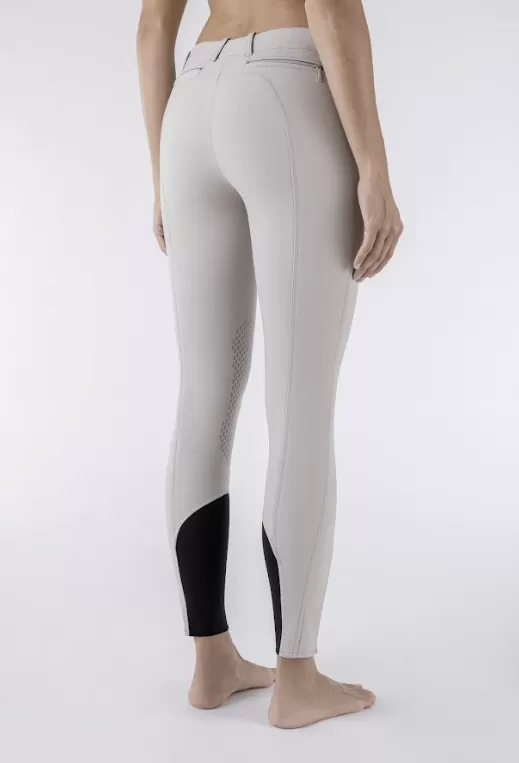 Equiline Women's Riding Breeches Ash Knee Grip Zipped Pocket - Ridershouse Equiline Women's Riding Breeches Ash Knee Grip Zipped Pocket - Ridershouse