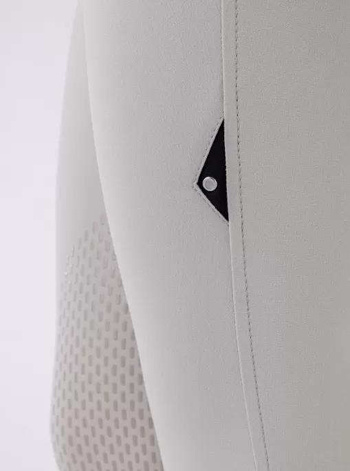 Equiline Women's Riding Breeches Ash Knee Grip Zipped Pocket - Ridershouse Equiline Women's Riding Breeches Ash Knee Grip Zipped Pocket - Ridershouse
