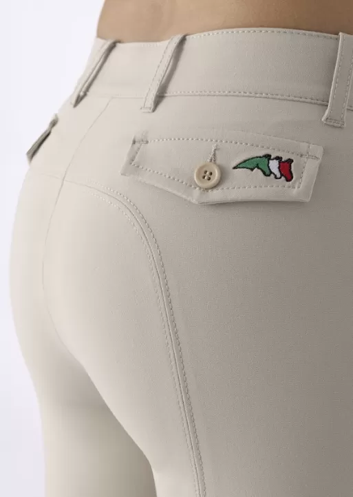 Equiline Dames Rijbroek Bice Kniegrip Italiaanse Vlag Logo - Ridershouse.com Equiline Dames Rijbroek Bice Kniegrip Italiaanse Vlag Logo - Ridershouse.com