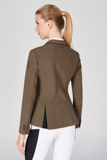 Vestrum Dames Wedstrijdjasje Canberra Olijf - Zwart, Heerlijk Full Stretch Vestrum Dames Wedstrijdjasje Canberra Olijf - Zwart, Heerlijk Full Stretch